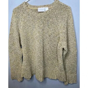 Liz Claiborne, XL,Pullover Sweater, Blue, 3/4 Sleeve